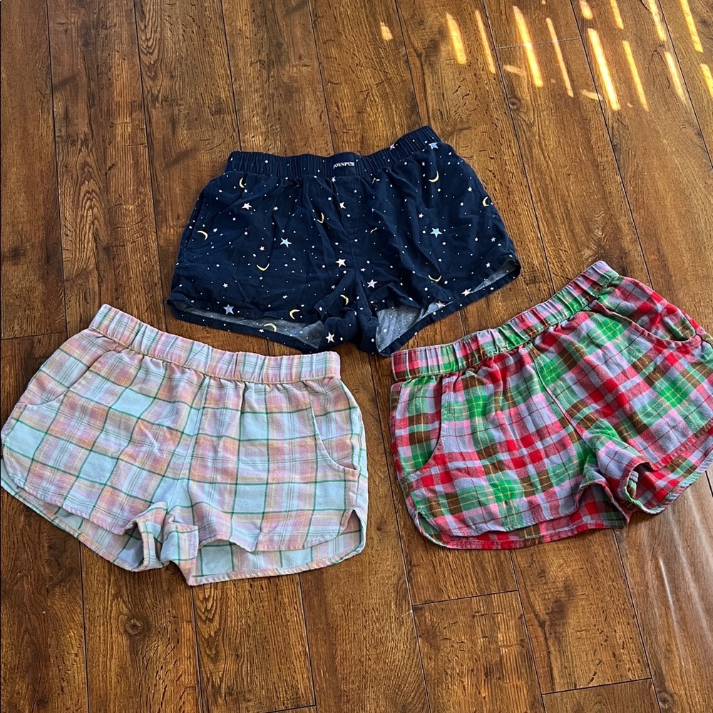 3 Sleepwear Shorts
